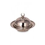 Turna Bakır TURNA5852-2 9 cm Saka Nikel El Dövme Yuvarlak Lokumluk
