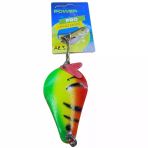Turna Kaşığı 30 Gram Armut Model Gökkuşağı Glow Pike 30 Gr. 6,5 Cm. Metal Kaşık Sahte Yem Turna Kaşığı Ar3