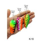 Turna Kaşık 3 Adet Rapala Lures Yapay Yem Turna Kaşığı Turna Levrek Lüfer Alabalık Kaşığı