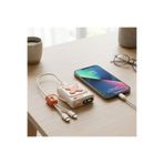 TUROVE 22.5W PD Hızlı Şarj Mini Powerbank 10000 mAh – LED Göstergeli, USB-C & Lightning Kablo Dahil