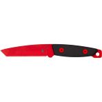 Turq Gear Fox Tanto - Cubic G10 Black Elcik - Sleipner Usmc Red (Kırmızı) Bıçak