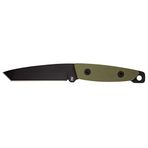 TurqGear Fox Tanto - Cubic G10 Army Green Elcik - Sleipner Graphite Black (Siyah) Bıçak
