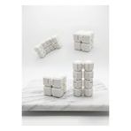TURSAV3D Infinity Cube Sonsuz Stres Küpü - Sonsuz Döngü Oyuncağı - Beyaz