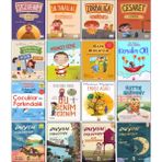 Turta Kitap / Özgüvenim Tam Hata Yapmaktan Korkmam + Balyanaklar Için Mahremiyet Kitabı + Zorbalığa Karşı Taktiklerim Var + Kırmızı Çizgi + Duygu Günlüğüm 4’lü Sabır Zorbalık Stres Öfke /16’lı Set P4C