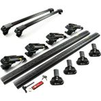Turtle Air-1 Full Kit Dacia Duster Suv Tavan Ara Atkı Seti Siyah Uyumlu Model Yılları 2018-2019-2020-2021-2022-2023
