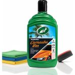 Turtle Wax Carnauba Sıvı Cila Boya Koruyucu Ultra Parlatıcı 500 ml + 4 Mikrofiber Bez +Cila Süngeri
