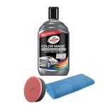 Turtle Wax Renk Yenileyici Gri Cila 500 Ml + Uygulama Süngeri + 3 Bez