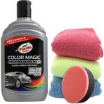 Turtle Wax Renkli Cila Gri 500 Ml 3 Adet Mikrofiber Bez Cila Süngeri
