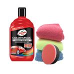 Turtle Wax Renkli Cila Kırmızı 3 Adet Mikrofiber Bez Sünger