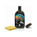 Turtle Wax Renkli Cila Siyah Cila Süngeri Ve Mikrofiber Bez