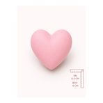 TURUNÇ AKSESUAR Büyük Açık Pembe Tombul Kalp Kulp - En 6.5 Cm Boy 6 Cm Bebek Çocuk Genç Odası Dolap Mobilya Kulpu
