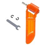 Turuncu 2.0-12.5mm Taşınabilir Matkap Ucu Kalemtıraş 1 Takım Korindon Taşlama Bit Aracı Büküm Matkap Ucu Bileme Makinesi (Yurt Dışından) - Renkli