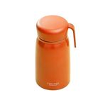 Turuncu 304 Çelik 380 ml Vakumlu Bebek Yoğurt Mama Saklama Termosu Mug cin494tr
