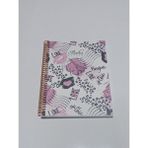 Turuncu Beyaz Baha Garden 1. Hamur Kağıt 70 gr Helezon Spiral Karton Kapak 80 Yaprak 165X225 Çizgili Defter