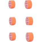 Turuncu Cam Montaj Bandı 45 mm PVC Bant Tamir Bandı 30 METRE 6 Adet