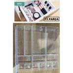 Turuncu Çok Amaçlı Organizer Set, Dolap ve Çekmece Için Düzenleyici - Altın