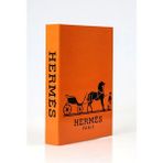 Turuncu Hermes Dekoratif Kitap Kutusu