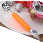Turuncu Karpuz Kaşık Boyutu: 18.5*2 cm Rahat Kavrama Keskin Bıçak Keskin Köşeler Çok Amaçlı Mutfak Aletleri Meyve Tabağı Araçları Pp Çanta (Yurt Dışından) - Melon Scoops & Ballers - Renkli