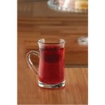 Turuncu Kulplu 150 cc Büyük Çay Bardağı 6'lı Set - Seçenek 1