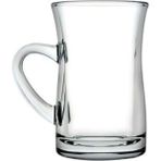 Turuncu Kulplu Büyük Çay Bardağı 145 cc 6'lı Set - Seçenek 1