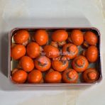 Turuncu Mini Mantar Çikolata Draje 500 gr