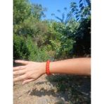 Turuncu Paracord Bileklik 16 cm