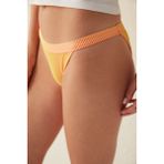 Turuncu Pina Süper Bikini Altı - 34 - Renkli