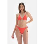 Turuncu Spagetti Bikini Alt