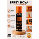 Turuncu Sprey Boya 200 Ml 1 Adet Südor Hızlı Kuruyan Renkli Profesyonel Canlı Renk Ahşap Plastik Demir Metal Porselen