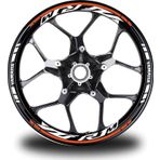Turuncu Yamaha R1M Jant Sticker Etiket