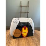 Turuncuhane Iron Man Tony Stark Logolu Kol Standı Ps5 Dualsense Ps4 Dualshock Gamer Aksesurarı