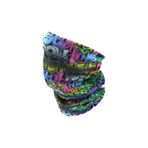 Tusah Bandana Boyunluk, Tüp Eşarp, Spor Boyun Isıtıcı, Yarım Yüz Maske, Renkli Desen, Unisex