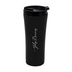Tusah Siyah Termos Mug 500 Ml Baskı Yapılabilir Tek Ebat Siyah 548S