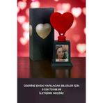 Tu&Se Candles Kalpli Ödül Kupası – Kişiye Özel Baskılı, Gizli Bölmeli, 25 Cm