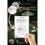 Tu&Se Candles Kişiye Özel 10 Adet Açacaklı Magnet – Söz, Nişan, Düğün, Doğum Günü