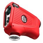 TUSITA Bushnell PRO X3 X3+ Golf Lazer Mesafe Ölçer ile Uyumlu Silikon Kılıf - Kırmızı