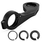 TUSITA Gömme Ön Montaj, İle Uyumlu Wahoo Elemnt GPS Bisiklet Bilgisayarı, Uygun 22.2mm, 25.4mm, 31.8mm Gidona