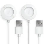 TUSITA Hızlı Şarj Cihazı, ile Uyumlu Fossil Gen 6 Touchscreen Akıllı Saat FTW0006 MKT0003-1M, 2-Paket