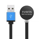 TUSITA MCC3 Manyetik Şarj Cihazı, ile Uyumlu Olight El Feneri - Siyah Yükseltilmiş - 50CM