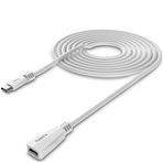 TUSITA Mikro USB Güç Uzatma Kablosu (20ft 6M) - Erkek - Dişi Uzatma Kablosu için değiştirme Blink XT2 Outdoor Indoor Home, Ring Stick Up Solar Panel, Arlo Pro, Zmodo - Güvenlik Kamerası Aksesuarları