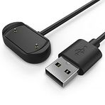 TUSITA Şarj Kablosu, İle uyumlu Amazfit GTR 4, GTR 3, GTR 3 Pro, GTS 3, GTS 4, T-Rex 2 Şarj Cihazı- USB 2 Pim 18,5 mm 0,73 inç 3.3ft 100cm Şarj İstasyonları - Akıllı Saat Aksesuarları