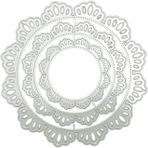 Tustao Kart Yapımı için Çok Katmanlı Daire Kalıp Kesimi, Scrapbooking Kalıp Kesimleri, Yuvalama Çemberi Metal Kesme Ölür Tebrikler Kesimler Kabartma Şablonlar Kendin Yap Scrapbooking Dekor Düğün Kutsama