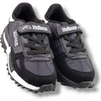 Tutinom 807-26 Anatomik Paraşüt Kumaş Çocuk Sneaker Siyah Beyaz 31-35