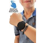 tutkanstore Çocuk Saati Erkek / Kız Uyumlu Isme Özel Gümüş Harf Bileklik Çocuk Kol Saati Hediyelik Su Geçirmez