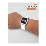 tutkanstore Dijital Led Çocuk Saati Silikon Kordon Erkek Ve Kadın Tüm Bileklere Uygun