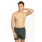 Tutku 00000117 Erkek Füme Penye Düğmeli Boxer Elf568Tccm Yeni Sezon 1Adet