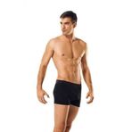 Tutku 0114 3 Adet Siyah Likralı Erkek Boxer