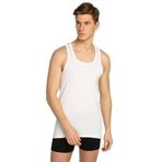 Tutku 0118 Askılı Beyaz Erkek Spor Atlet