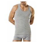 Tutku 0118 (M-2 BEDEN) (1 AD) Ribana Sporcu Rambo Spor Erkek Pamuklu Atlet GRİ