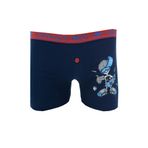 Tutku 0253 Elastan Baskılı Erkek Çocuk Boxer Lacivert 3